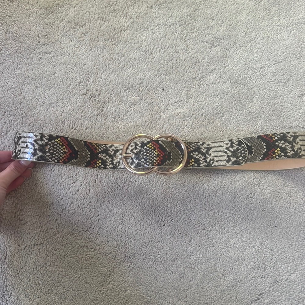 Snakeskin Belt